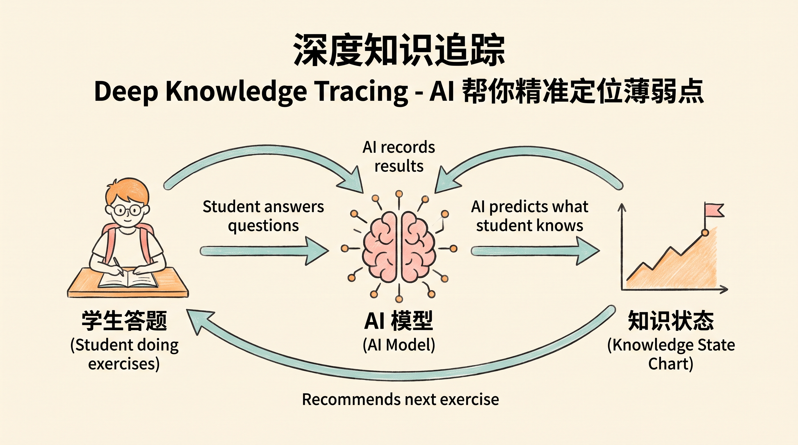 深度知识追踪闭环