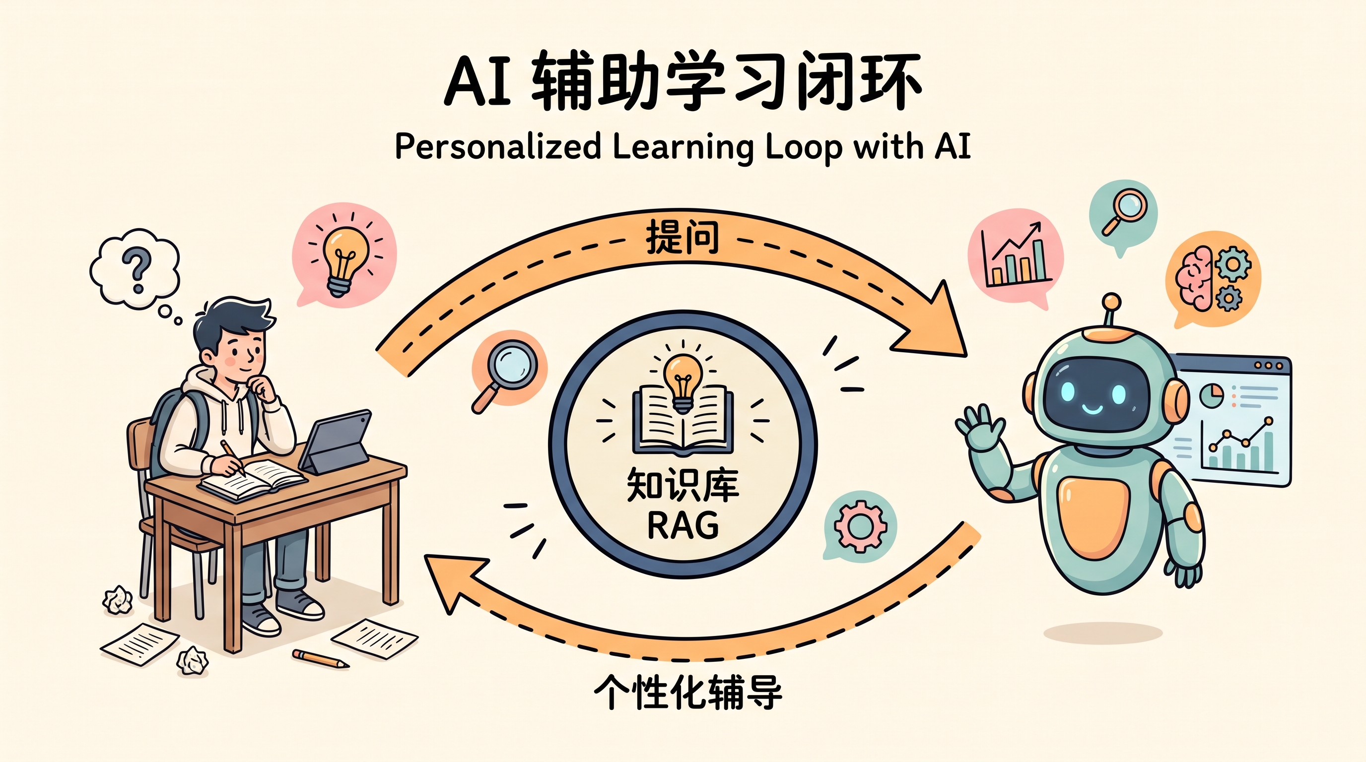 AI 辅助学习闭环